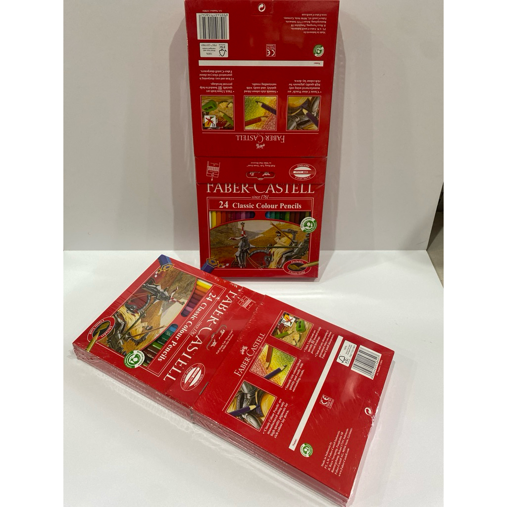 

Pensil Kelir FABER-CASTELL 24 Classic Colour Pencil (1 Pack)