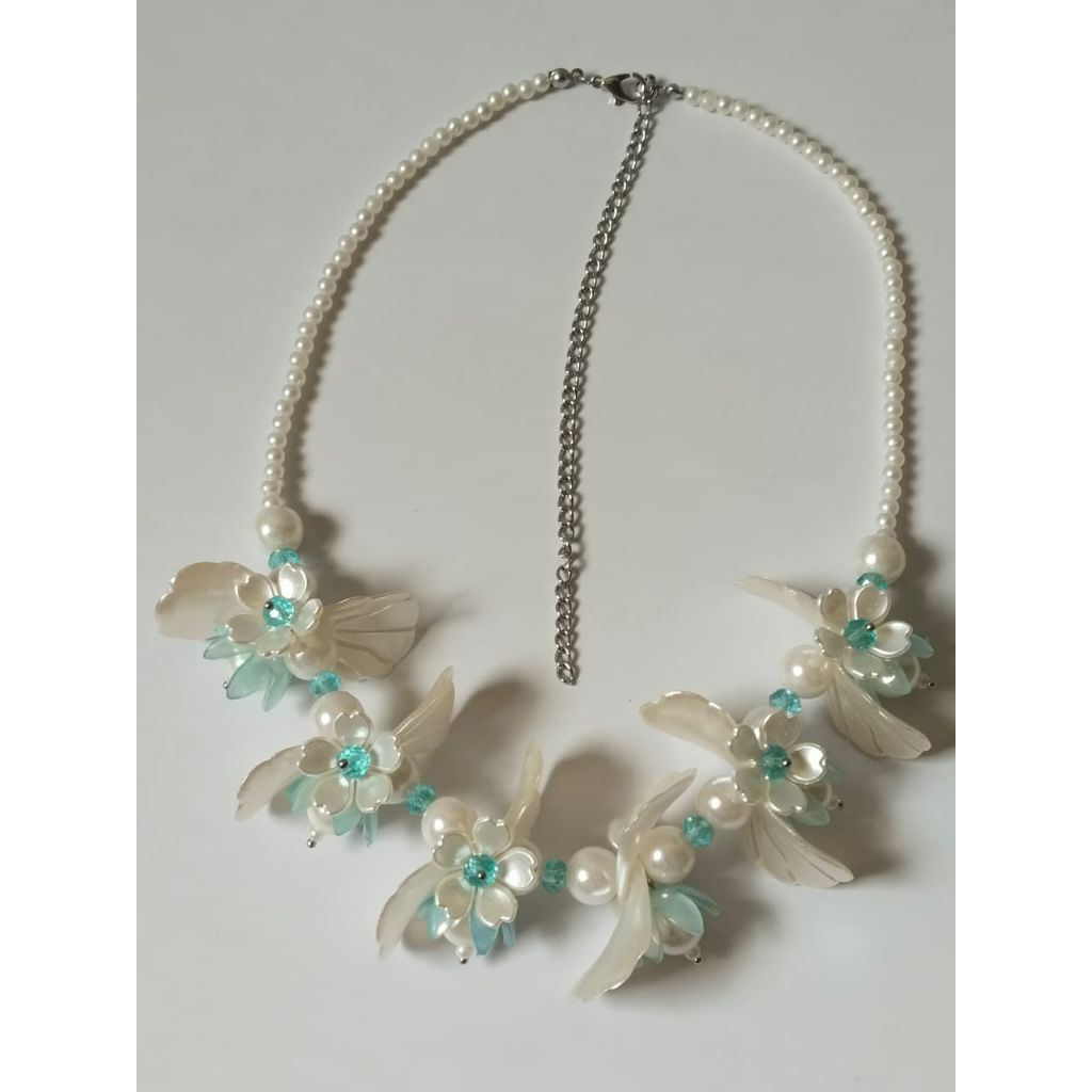 Kalung Hijab Rantai Leher Aksesoris Fashion Wanita