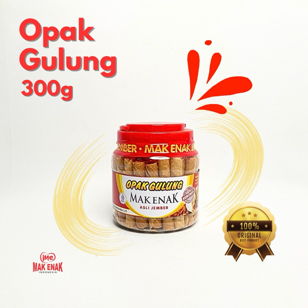 

OPAK GULUNG 300 GRAM - MAK ENAK INDONESIA