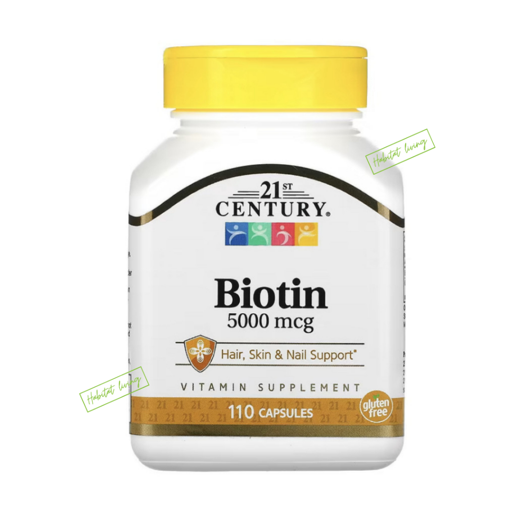 21st CENTURY Biotin 5,000 mcg (110 tablets)
