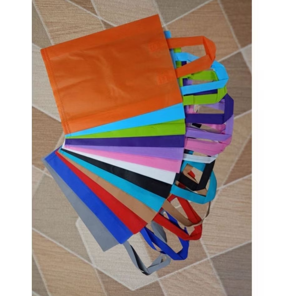 

[ecer lembaran] TAS KAIN GOODIE BAG || TAS SPUNBOND 30X8X40 CM