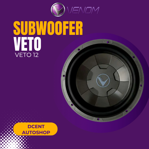 Venom Subwoofer Mobil Veto 12 - Series Veto - 12 Inch - Subwoofer Mobil - 100% Original