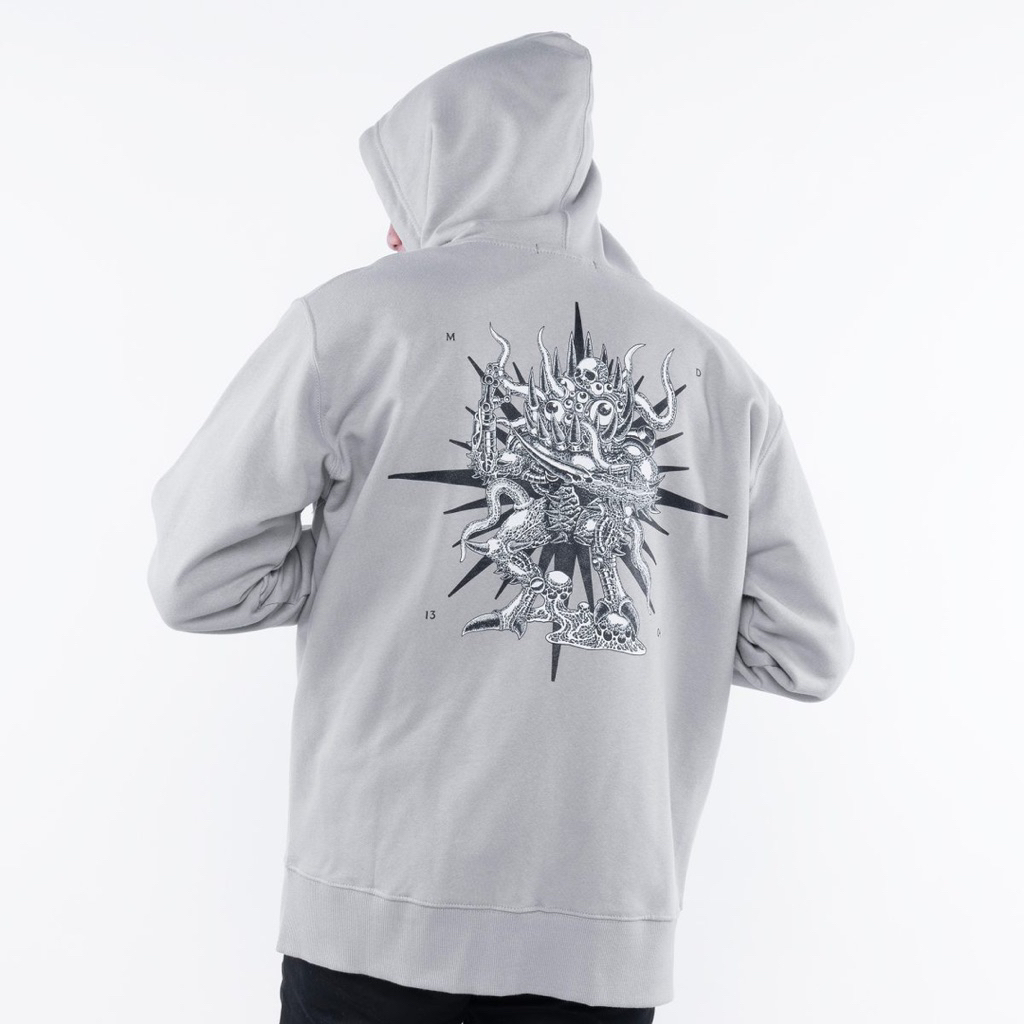 MATERNAL DISASTER DIRECTAL ZIP HOODIE sale *