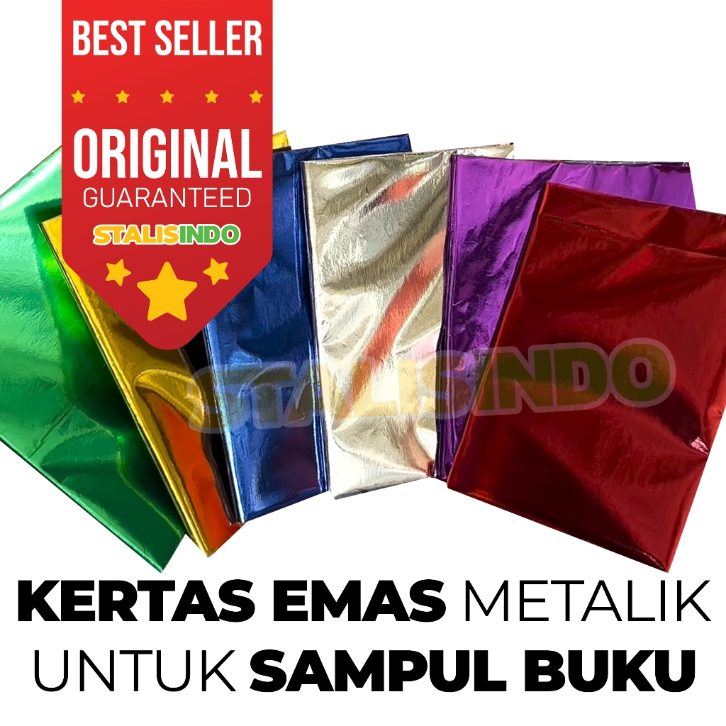 

Kertas Emas untuk Sampul Buku Kertas Metalik Kado Mengkilat Mengkilap Untuk Dekorasi Kerajinan Tangan Kertas Metalik Kertas Marmer