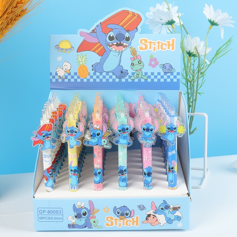 

{Lilo Stitch} Pen Gel Akrilik Lucu Imut Premium Karakter Lilo Stitch No. GP-80083 by Kakabicam