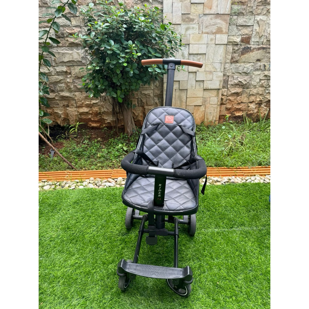 PRELOVED BABY ELLE RIDER BLACK STROLLER ANAK