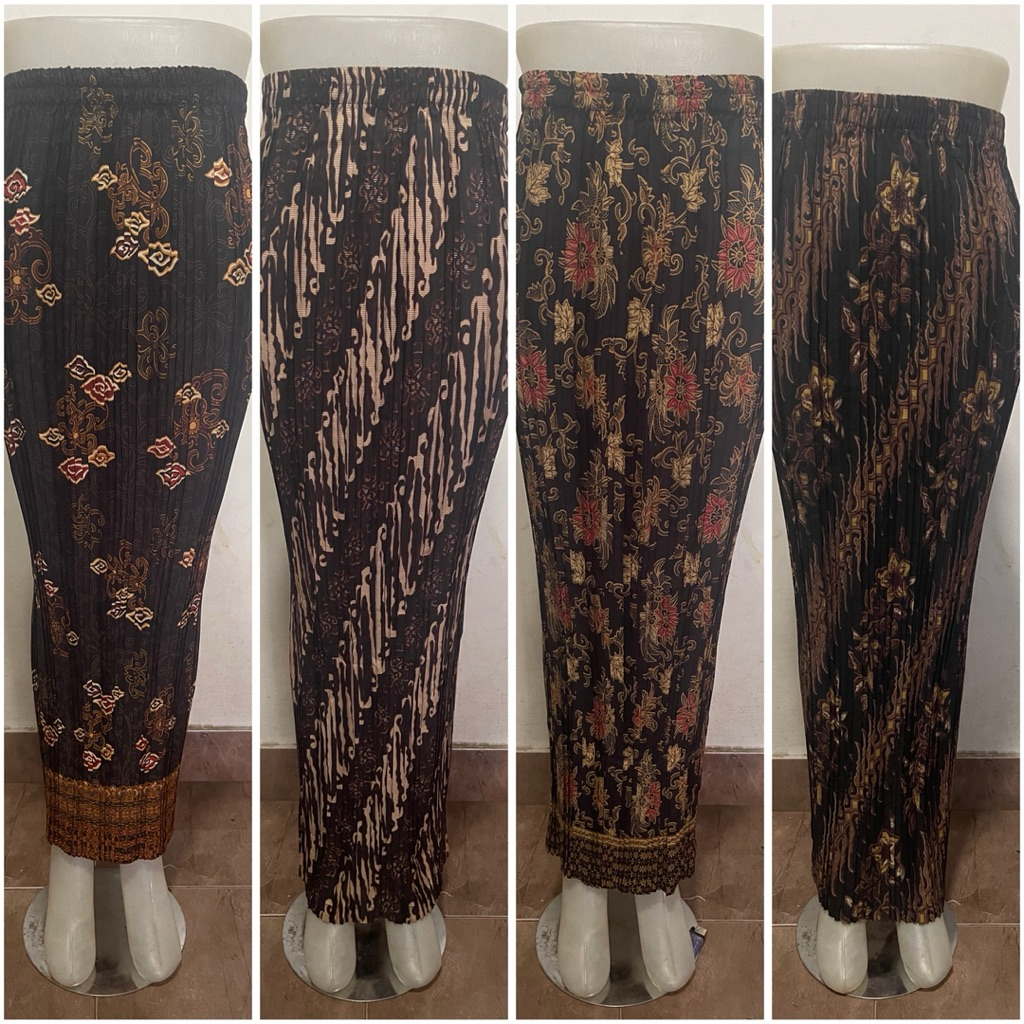 Rok Plisket batik / Batik Plisket / Rok kebaya / Rok plisket