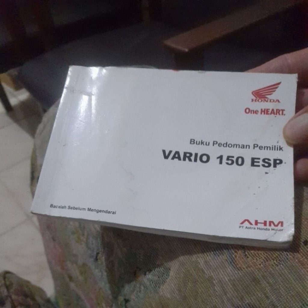 manual book honda vario150esp 2017