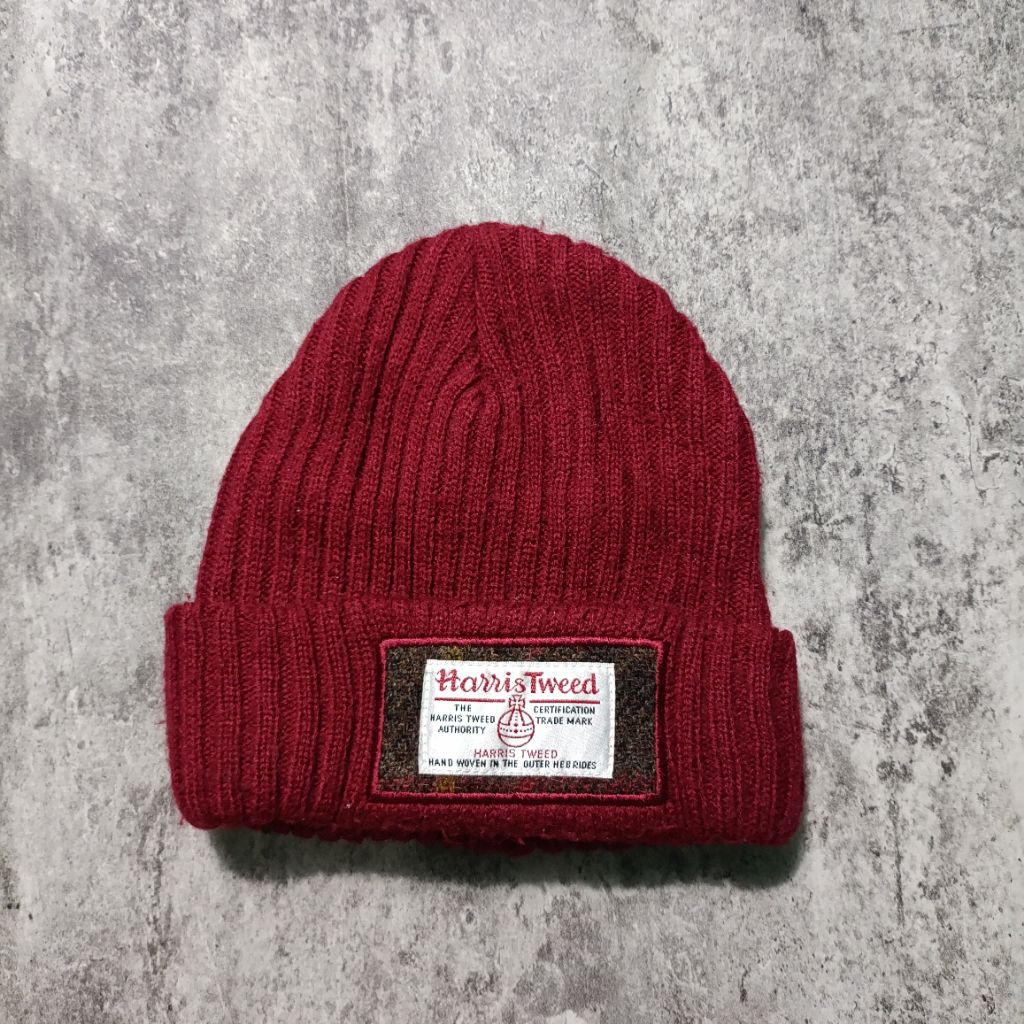Harris Tweed Beanie Hat
