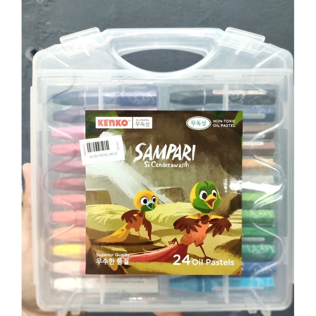 

KENKO Oil Pastel (Krayon Minyak) 24 Colours