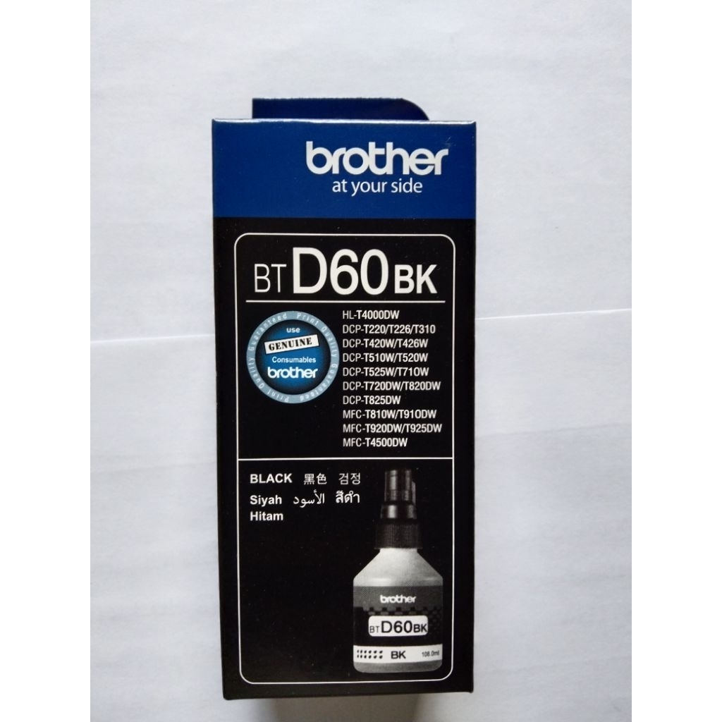 TINTA PRINTER BROTHER BTD60BK (HITAM)