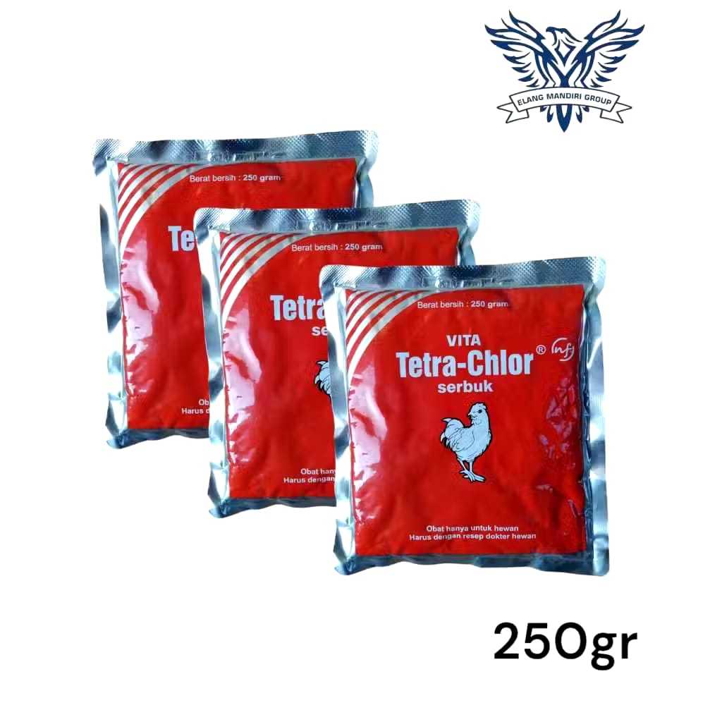 Vita Tetra Chlor 250gr Vitamin Booster Untuk ayam Medion