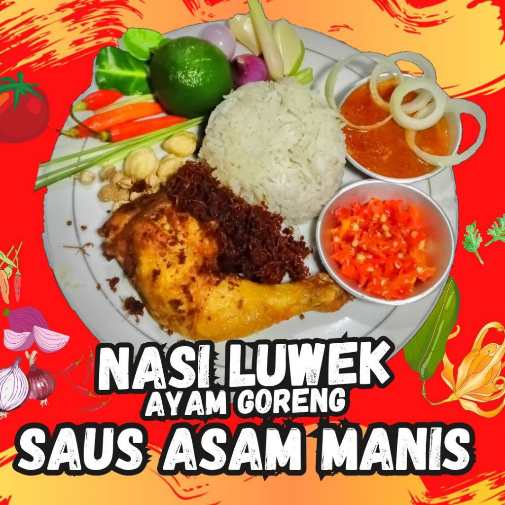 

Nasi Ayam Goreng Saus Asam Manis