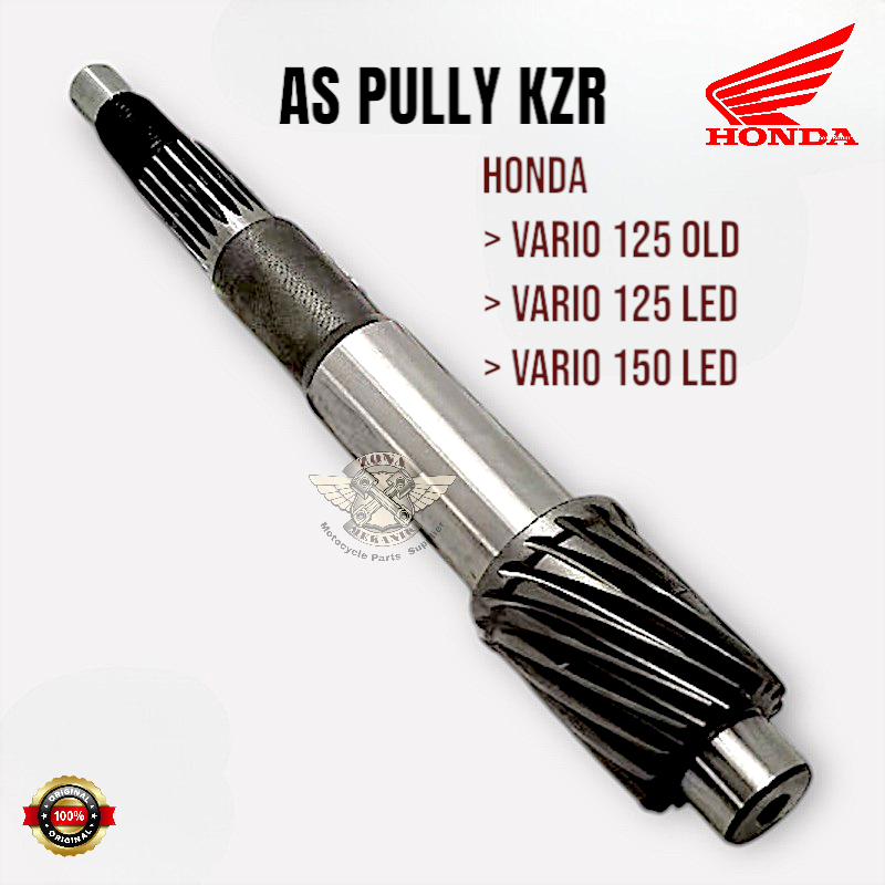As Pully Belakang Honda Vario 125 150 Led Techno Old Original As Pully KZR