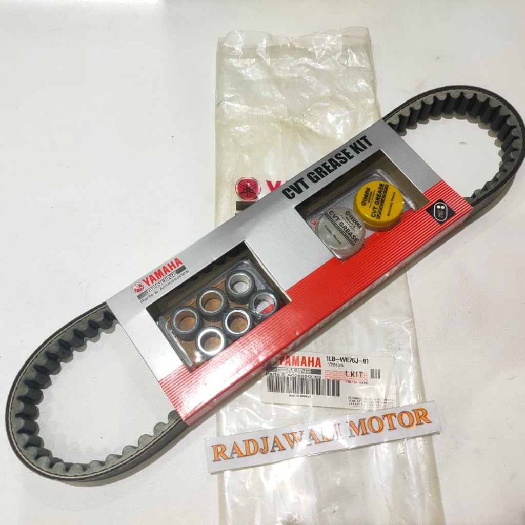VANBELT VBELT SET XEON, XEON KARBU, RC, XEON GT 125 ASLI ORIGINAL YAMAHA