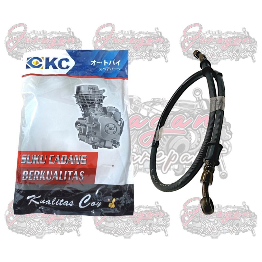 Selang Rem Kabel Rem Cakram Belakang Honda Tiger Revo New Disk Saluran Minyak KC