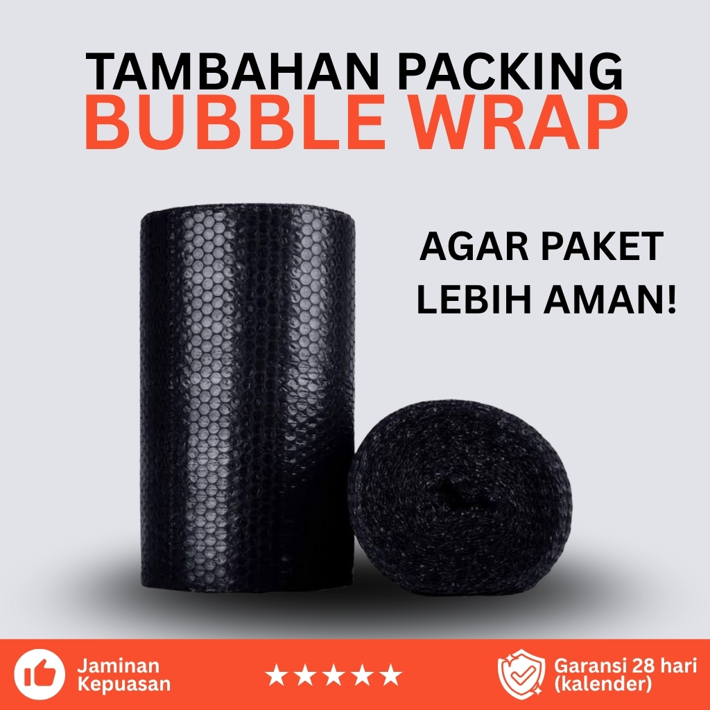 

Tambahkan Bubble Wrap / Bubble Agar Paket Lebih Aman