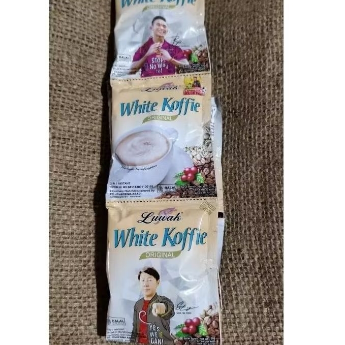 

Kopi Luwak White Koffie Renceng isi 10