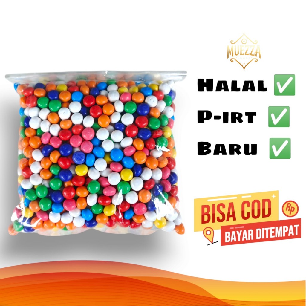 

Biskuit Permen Bola Pelangi Termurah - Cemilan Ringan - Makanan Instan - Camilan - Snack