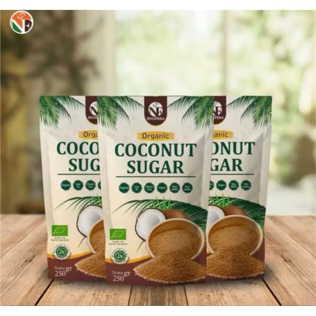 

Nucifera Organic Sugar/Gula Kelapa Bubuk Organik 250gr
