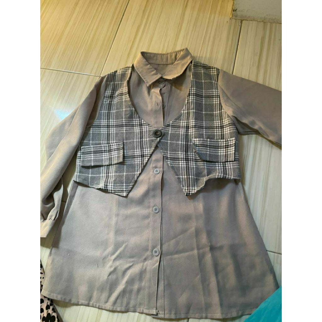 baju outer dan kemeja cewe | baju kemeja cewe | baju gaya cewe | outer