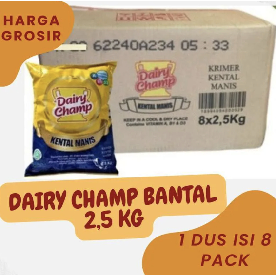 

SKM Dairy Champ Pillow Bag 8 x 2.5kg