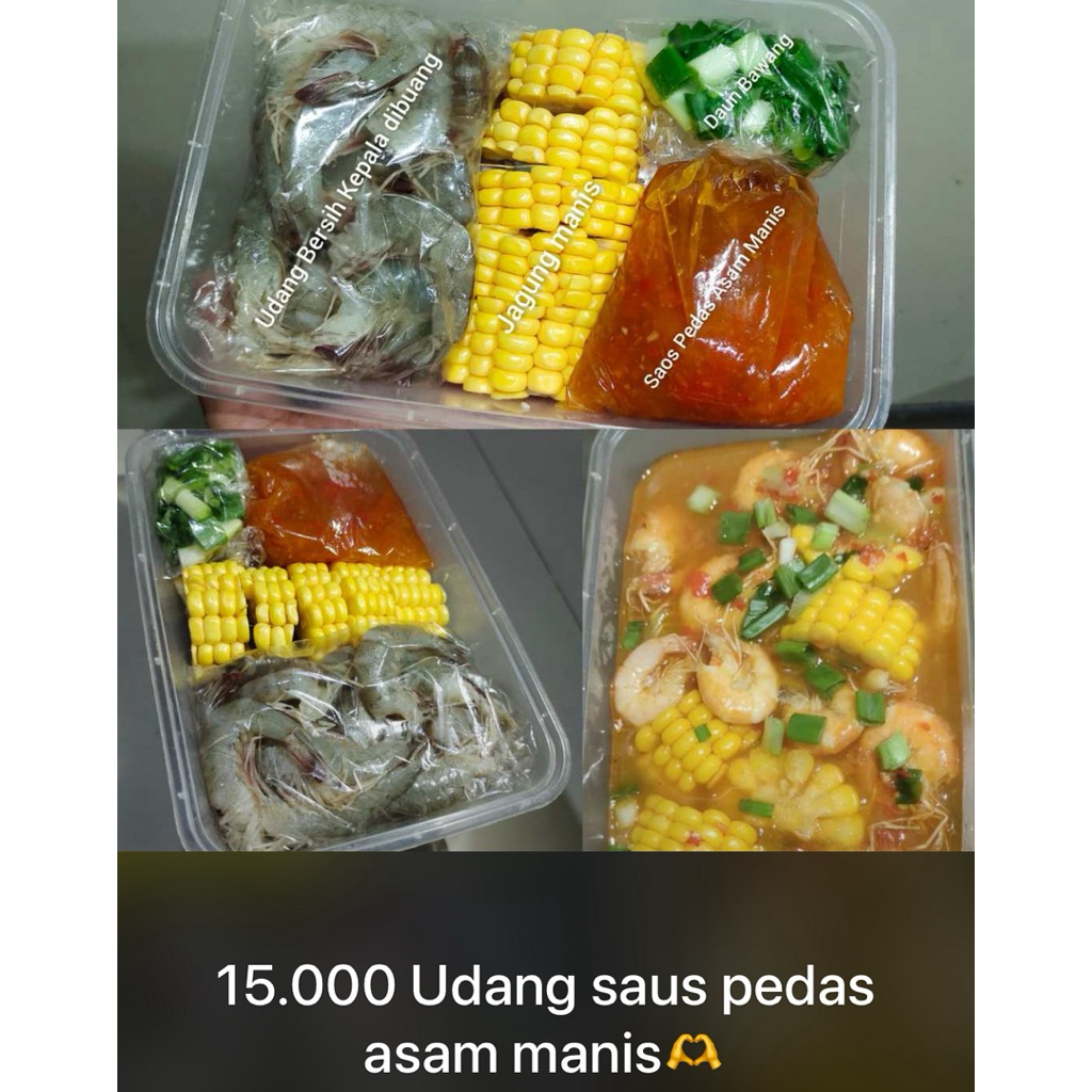 

Paket masakan mentah