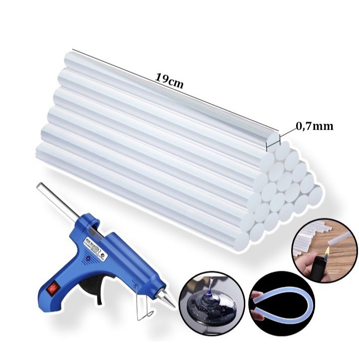 

Isi lem tembak / lem bakar / lem lilin / refill hot melt glue stick