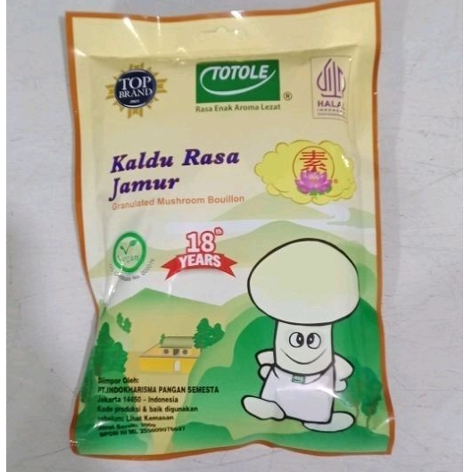 

Totole kaldu jamur 200g