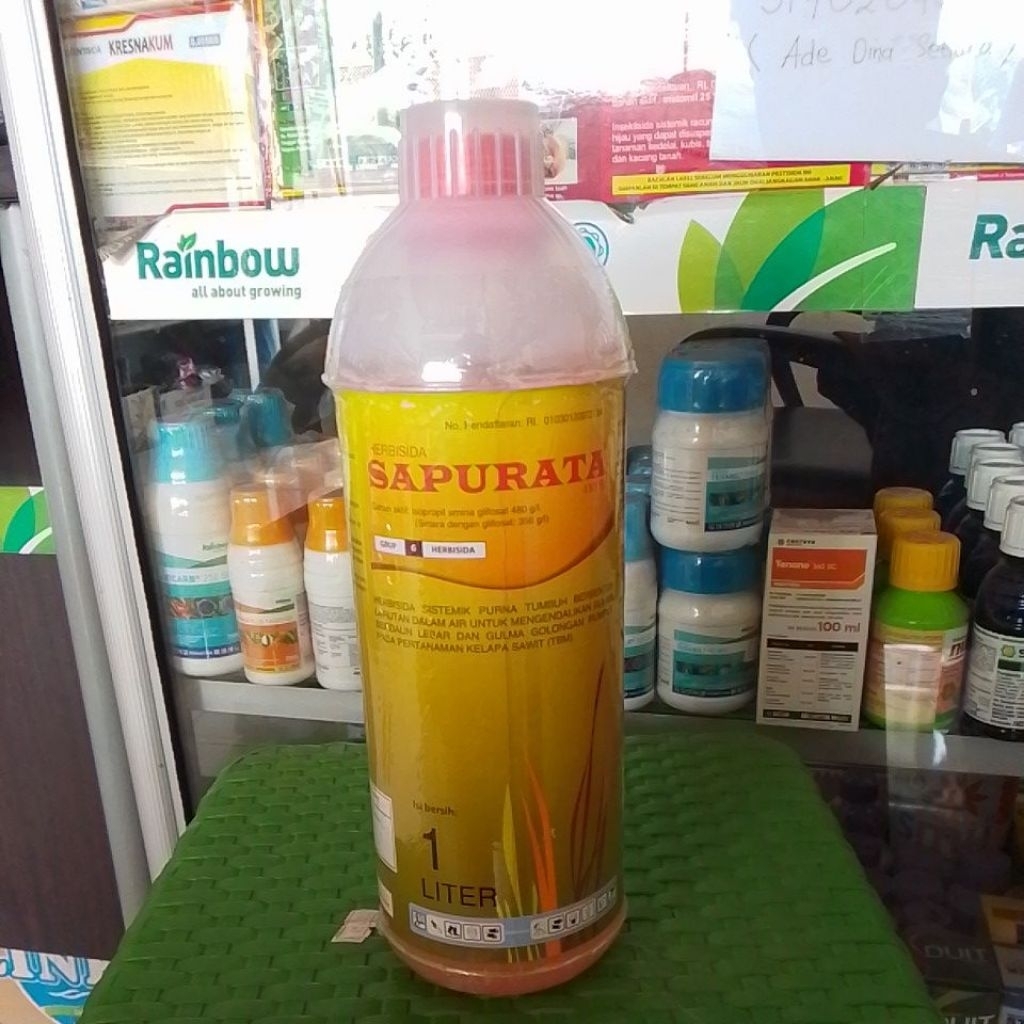 Herbisida SAPURATA 480SL (isopropil Amina glifosat) isi 1Liter