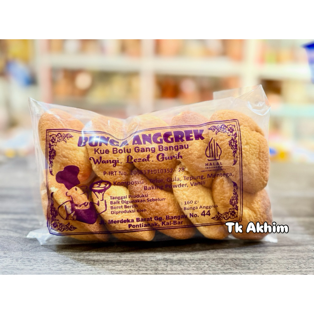 

Kue Bolu Gang Bangau/ Bolu Terenak Khas Pontianak