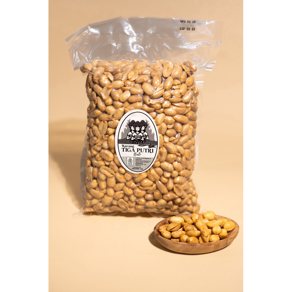 

[CUSTOM ORDER] Kacang Kapri Kacang Bali Tiga Putri (1 Kg) (Vacuum)