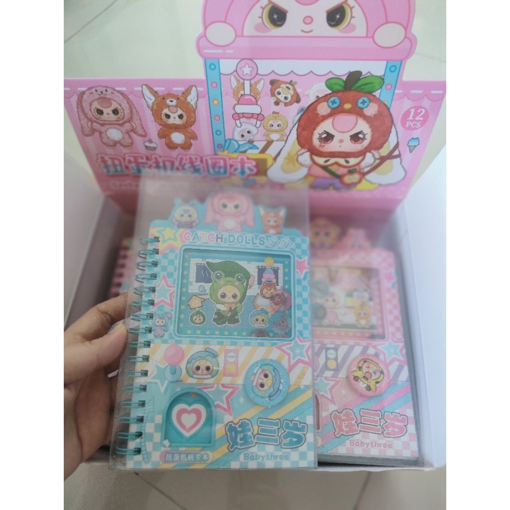 

Notebook Buku Baby3 BabyThree Gatcha Capit
