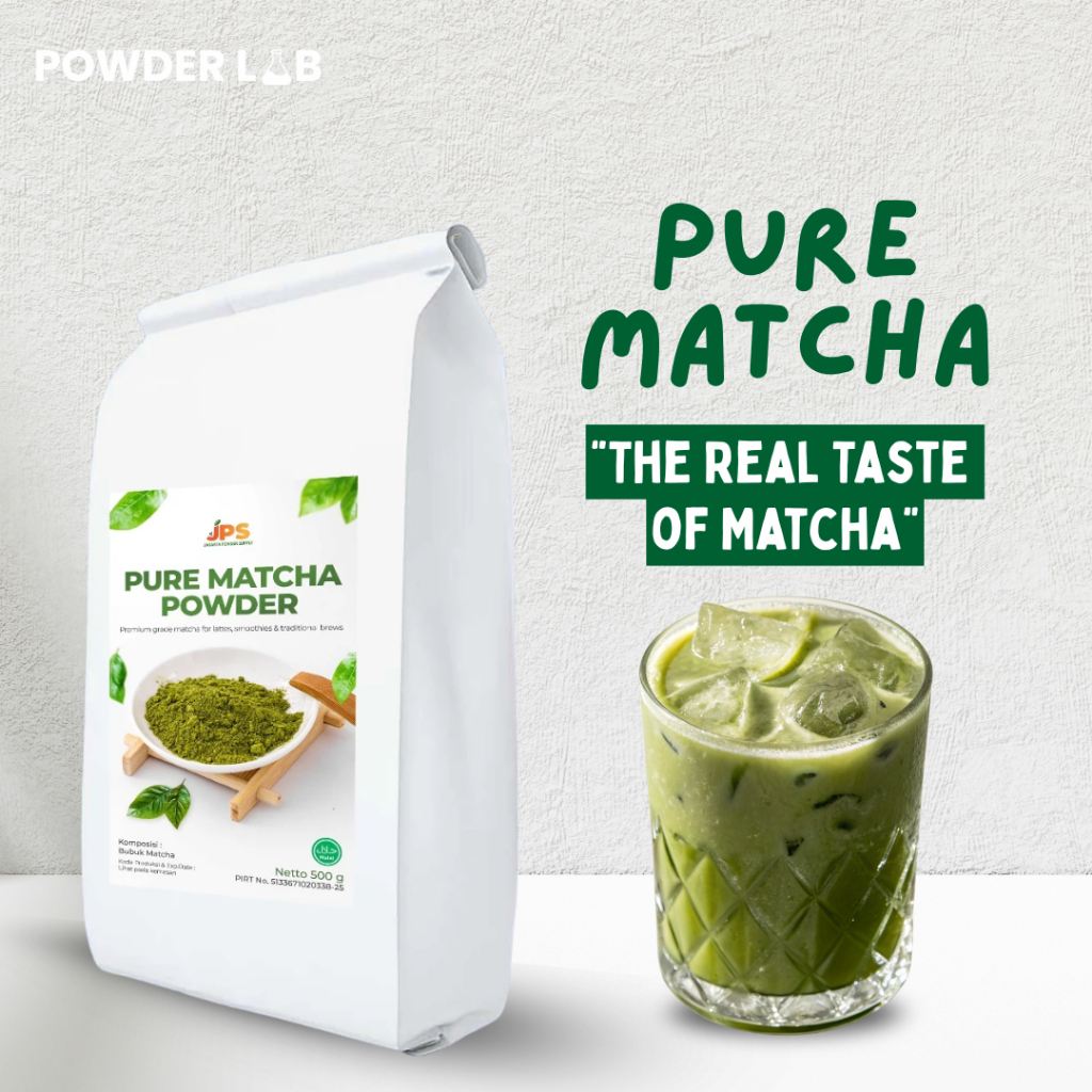 

Pure Matcha Powder JPS 500 GR - Powder Matcha