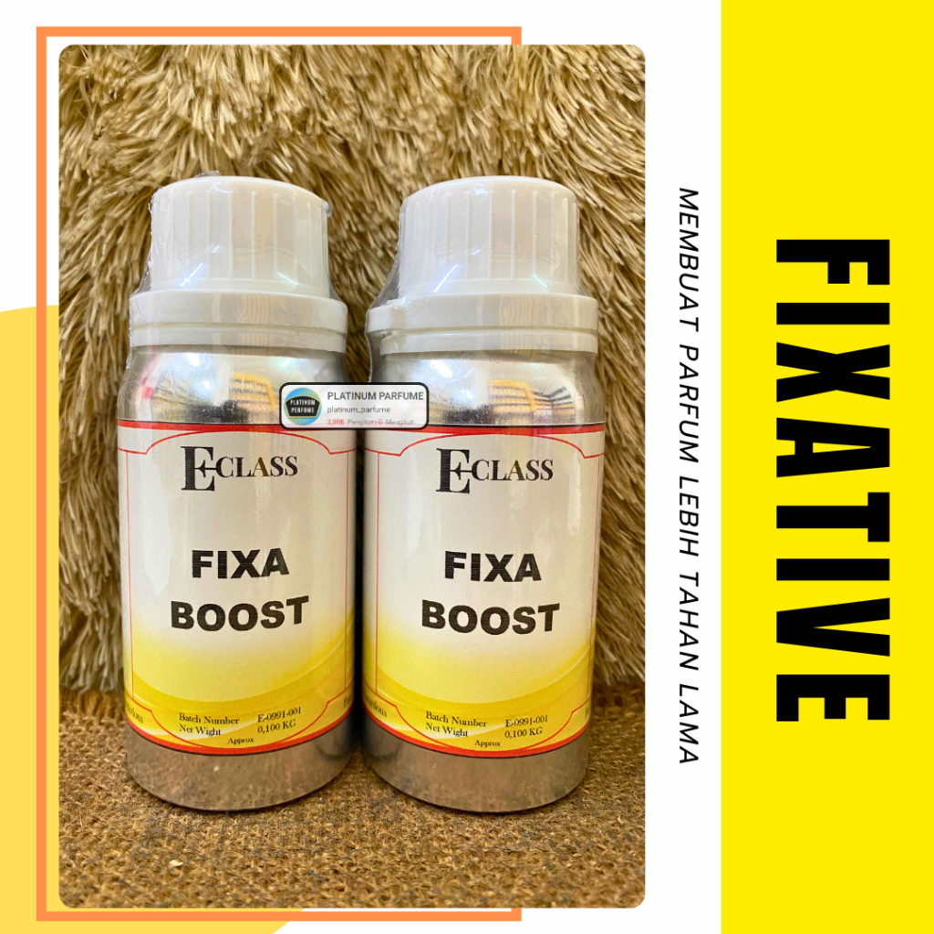 FIXATIVE BOOST Penguat Aroma Parfum ( 100 ML SEGEL Alumunium ) ECLASS Fragrance - LABOLIDE / FIXATIV