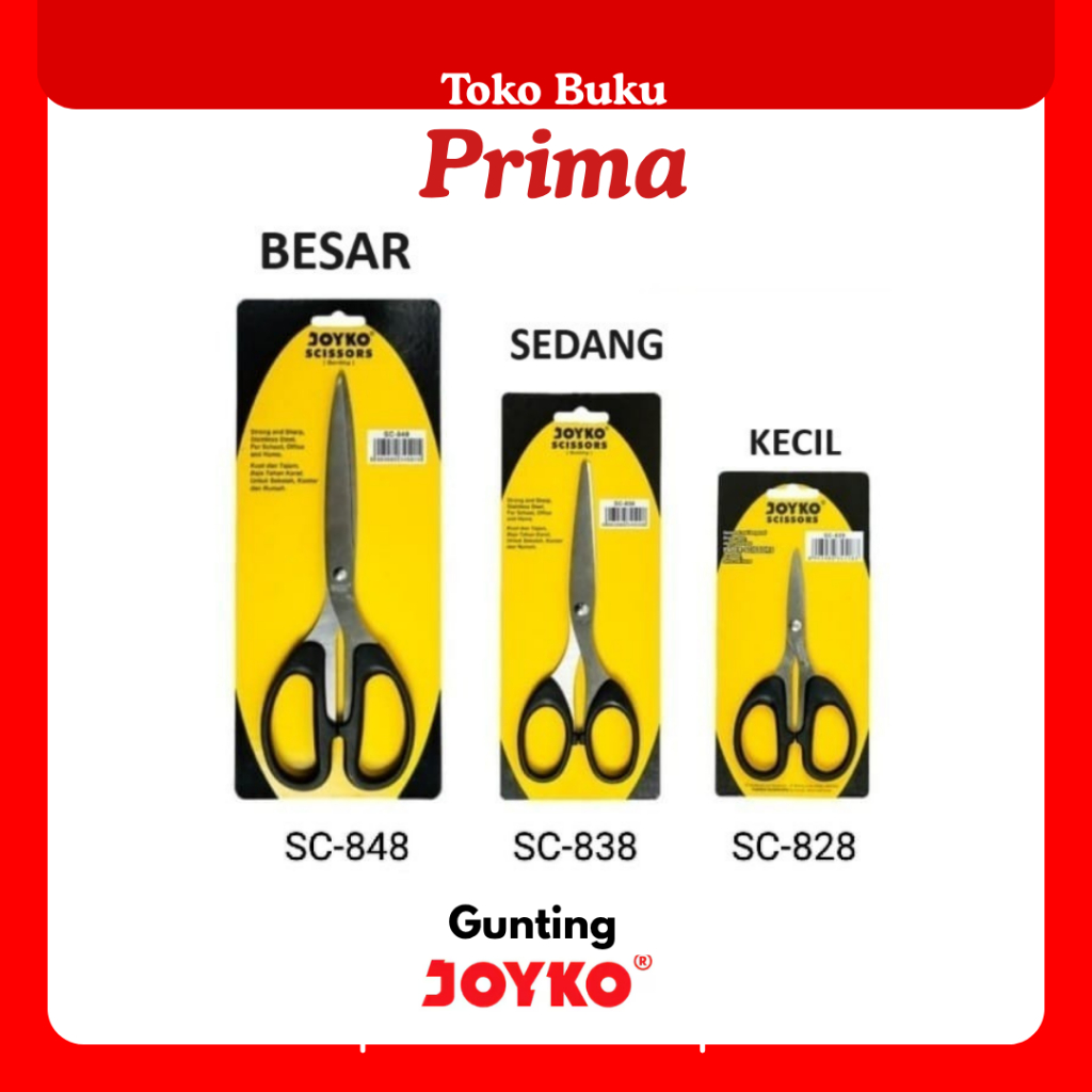 

JOYKO Gunting Stainless Steel SC-848 / SC-838 / SC-828