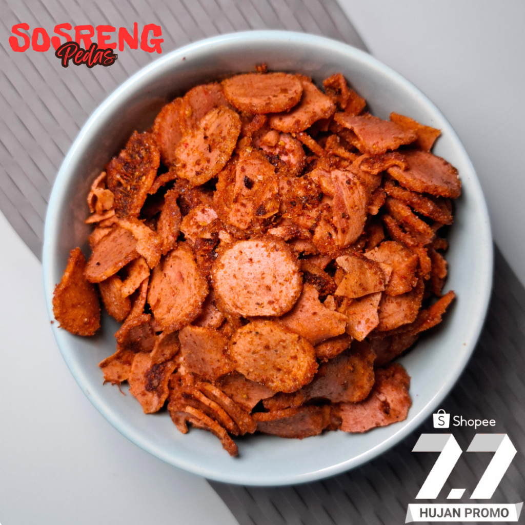 

Sosreng Sosis Goreng Pedas 1KG