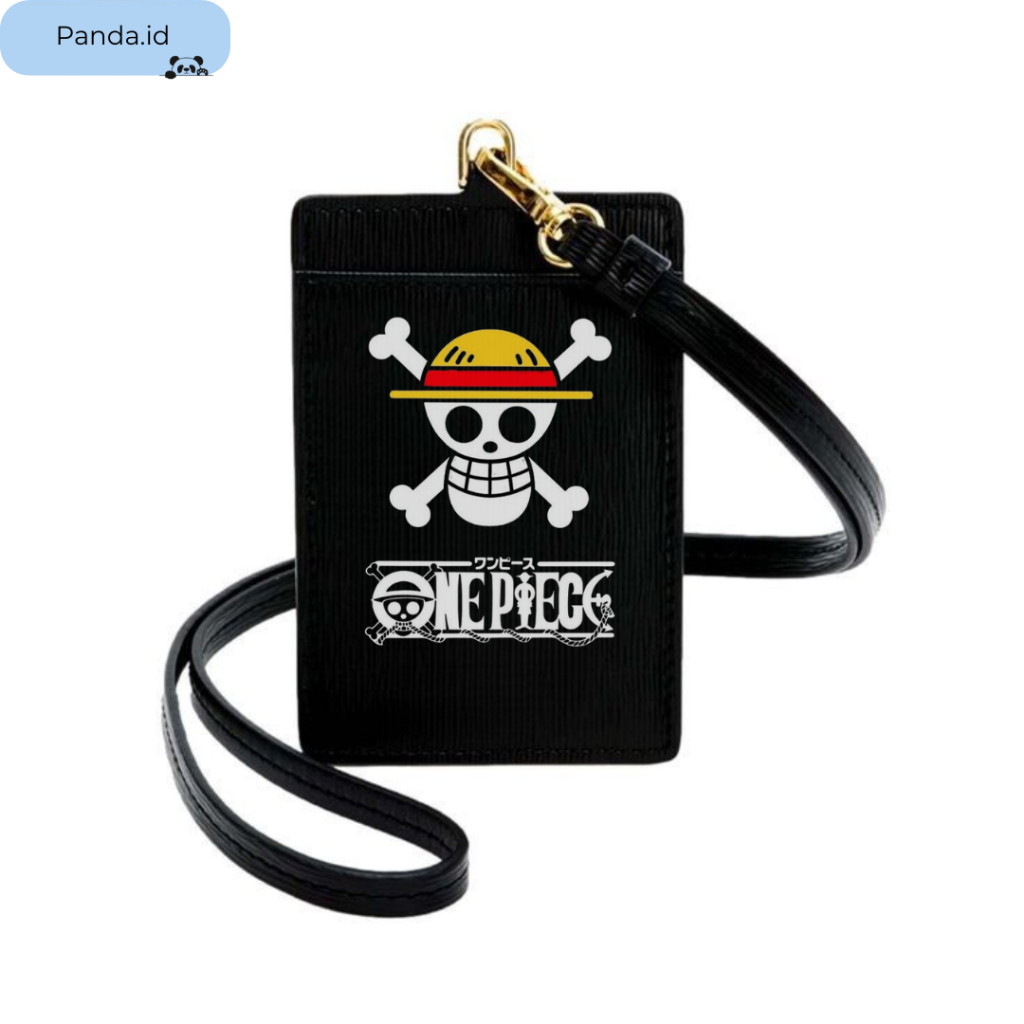 

Name Tag ID Card - Casing ID Card Kulit Motif One Piece