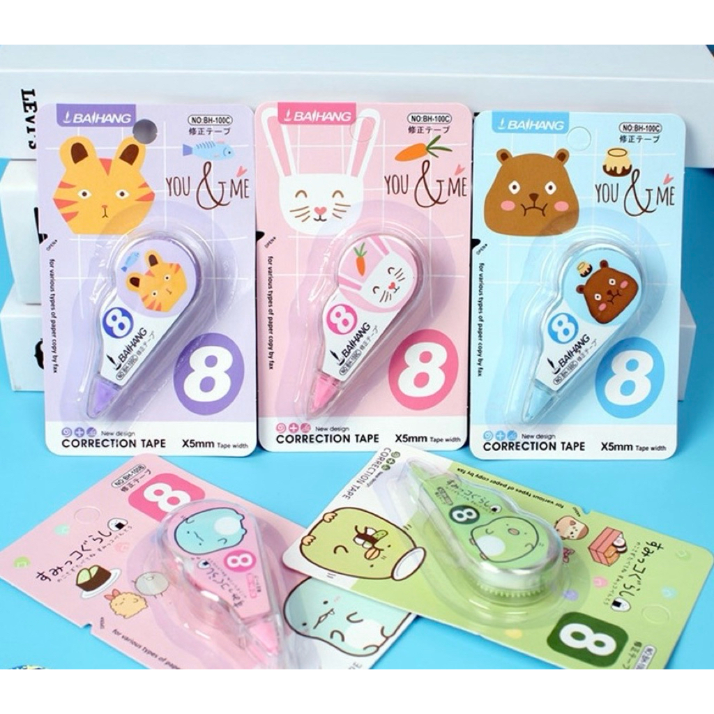 

READYSTOK Correction Tape 8 Meter Tipe X Alat Tulis Sekolah