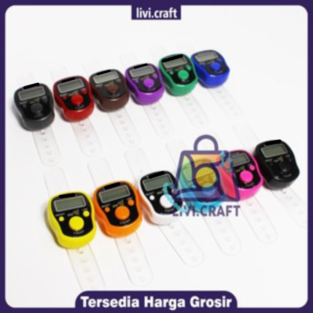 Tasbih Digital LED + Alarm/ Tasbih Electric LED + Alarm - 60372