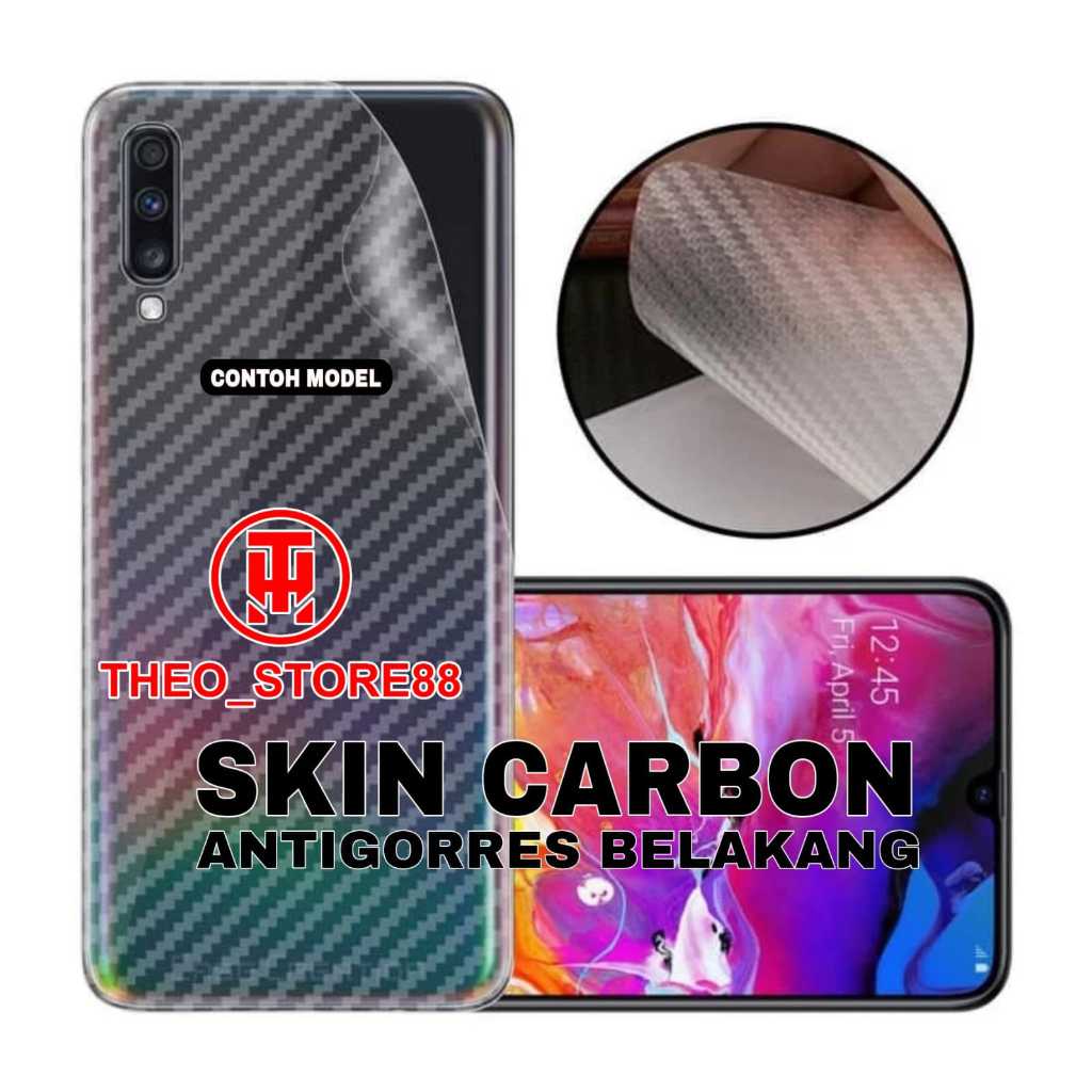 ASUS ROG PHONE 7 ASUS ROGPHONE 6 ASUS ROG PHONE 3 GARSKIN CARBON ANTI JAMUR ANTIGORES BELAKANG ASUS 
