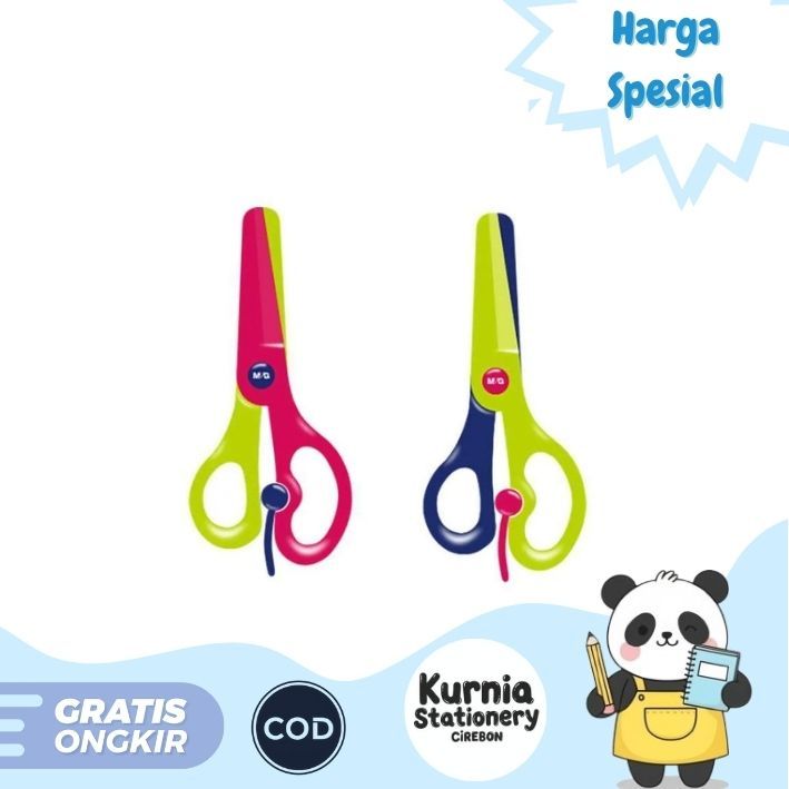 

M&G Kids Scissors / Kids Safety Scissors/ Gunting Aman Untuk Anak "SO MANY CATS" ASS913D8 ( Satuan )