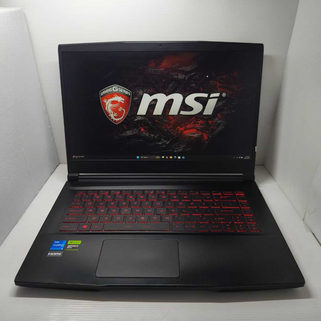 MULUS NO MINUS LAPTOP GAMING MSI GF63 I5 GEN 11 RTX 3050 8/512 SSD 144HJZ