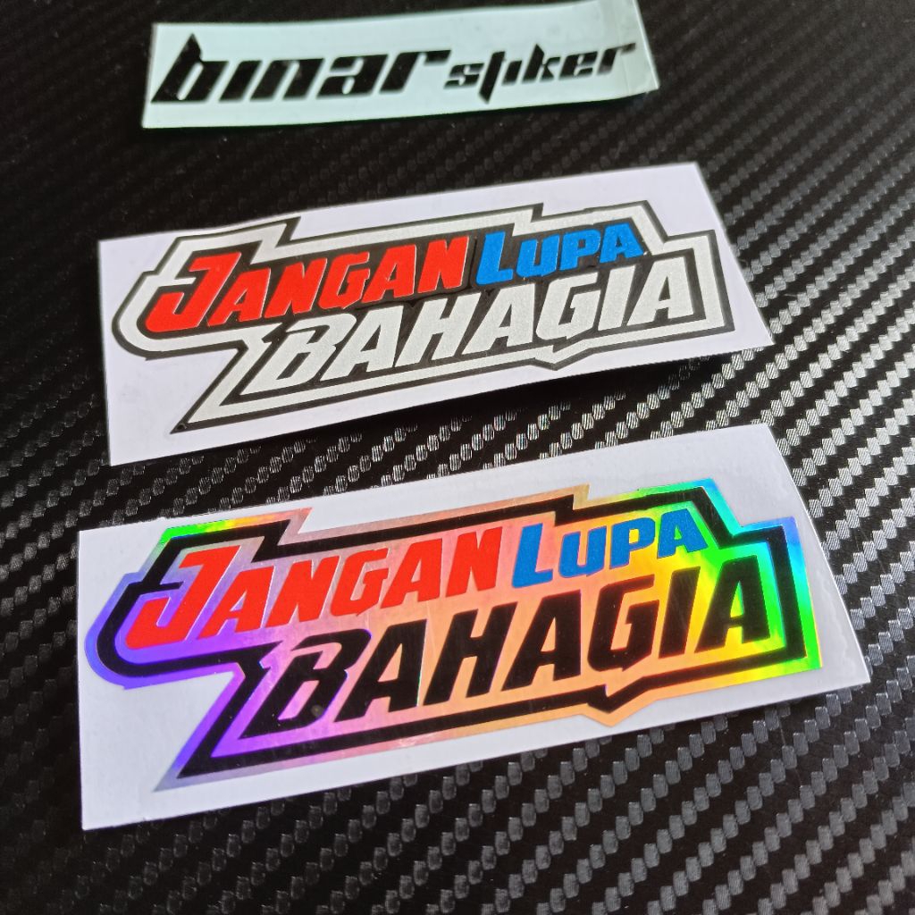 

STIKER CUTTING JANGAN LUPA BAHAGIA