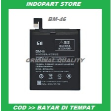 BATRE / BATERAI  BM46 XIAOMI REDMI NOTE 3 ORI REAL 100A BM-46