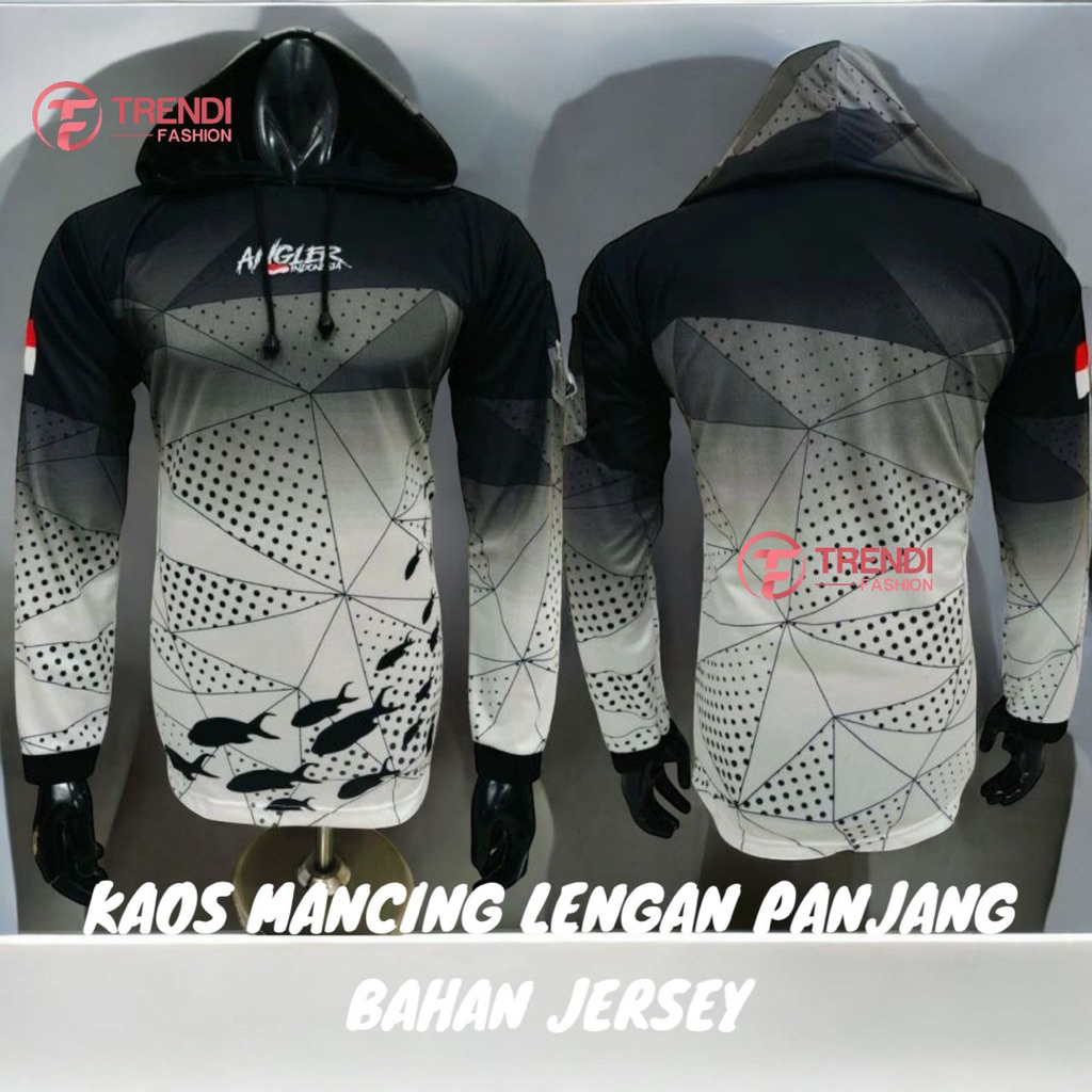 Kaos Jersey Mancing Mania Kaos Jersey Lengan Panjang