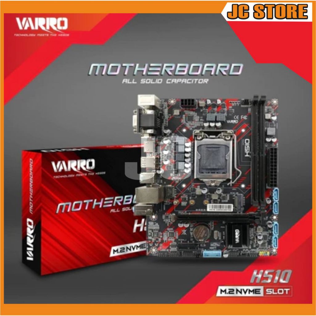 Motherboard Varro H510 LGA 1200 ddr4 Mainboard H510 Varro