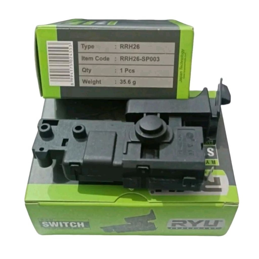 Switch RRH26 Skakel Mesin Bor Rotary Hammer RYU RRH26 Sparepart Mesin Bor RYU RRH26