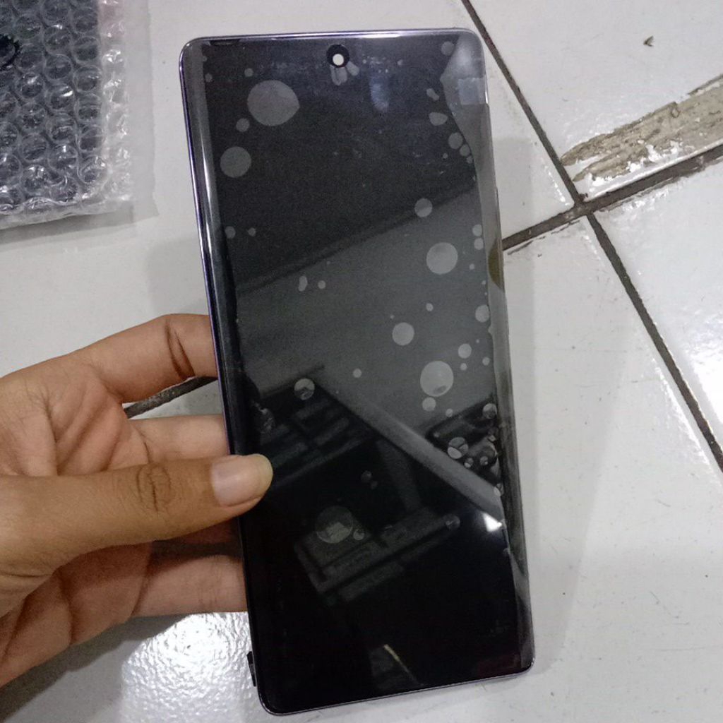 (ORIGINAL) LCD TOUCHSCREEN INFINIX HOT 50 PRO PLUS X6880 plus frame