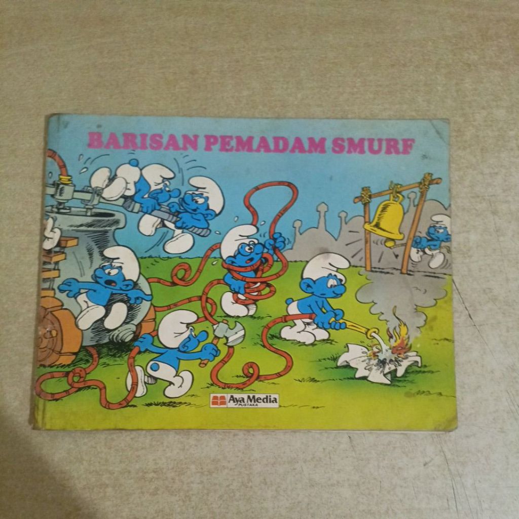 Buku Cerita BARISAN PEMADAM SMURF